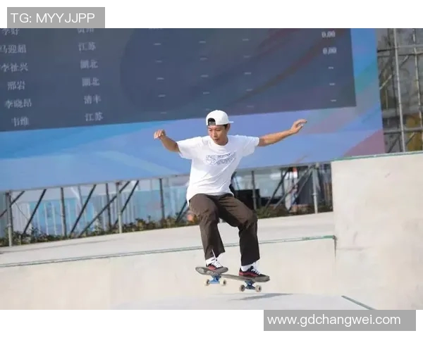 杭州滑板队在极限运动嘉年华积分榜中以50分稳居第一名